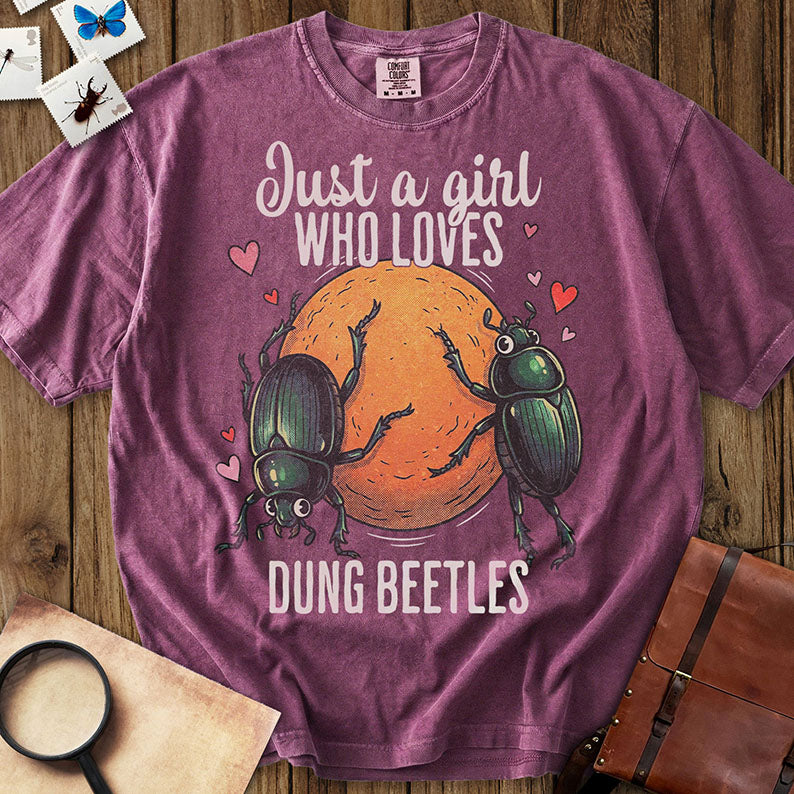 Dung Beetle Girl T-Shirt