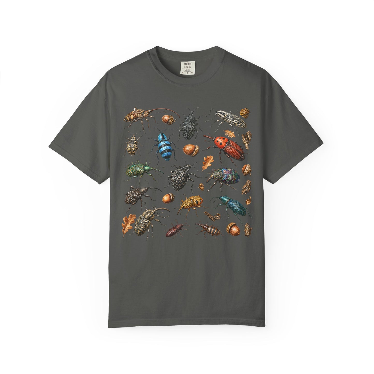 Vintage Naturalist Weevil Collage T-Shirt
