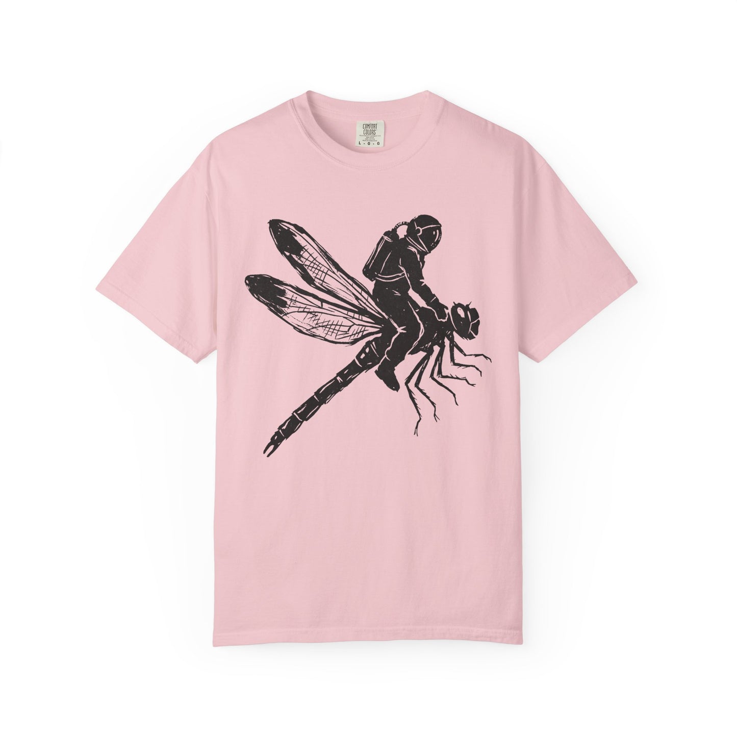 Astronaut Dragonfly Rider T-Shirt