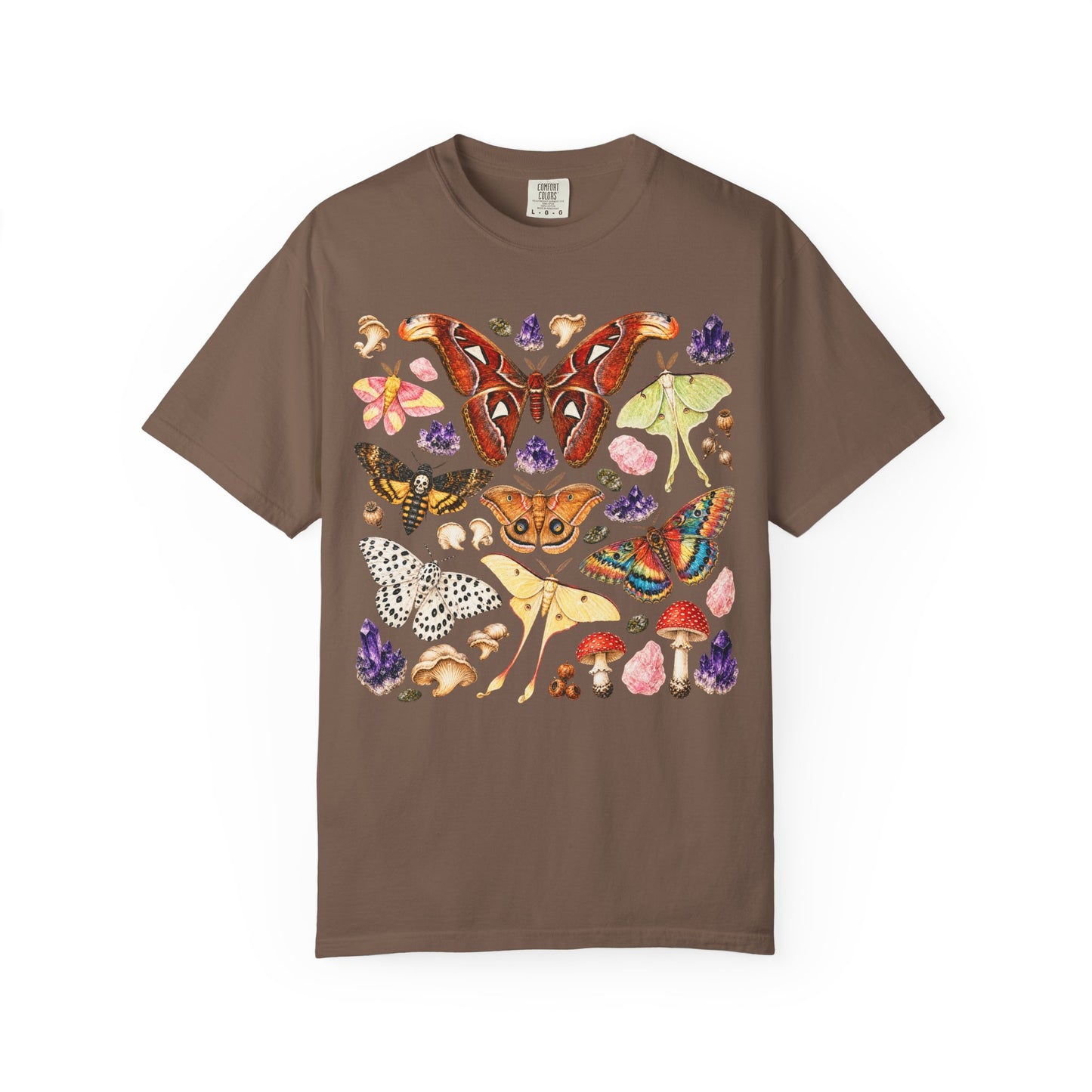 Mystical Crystals and Moths T-Shirt