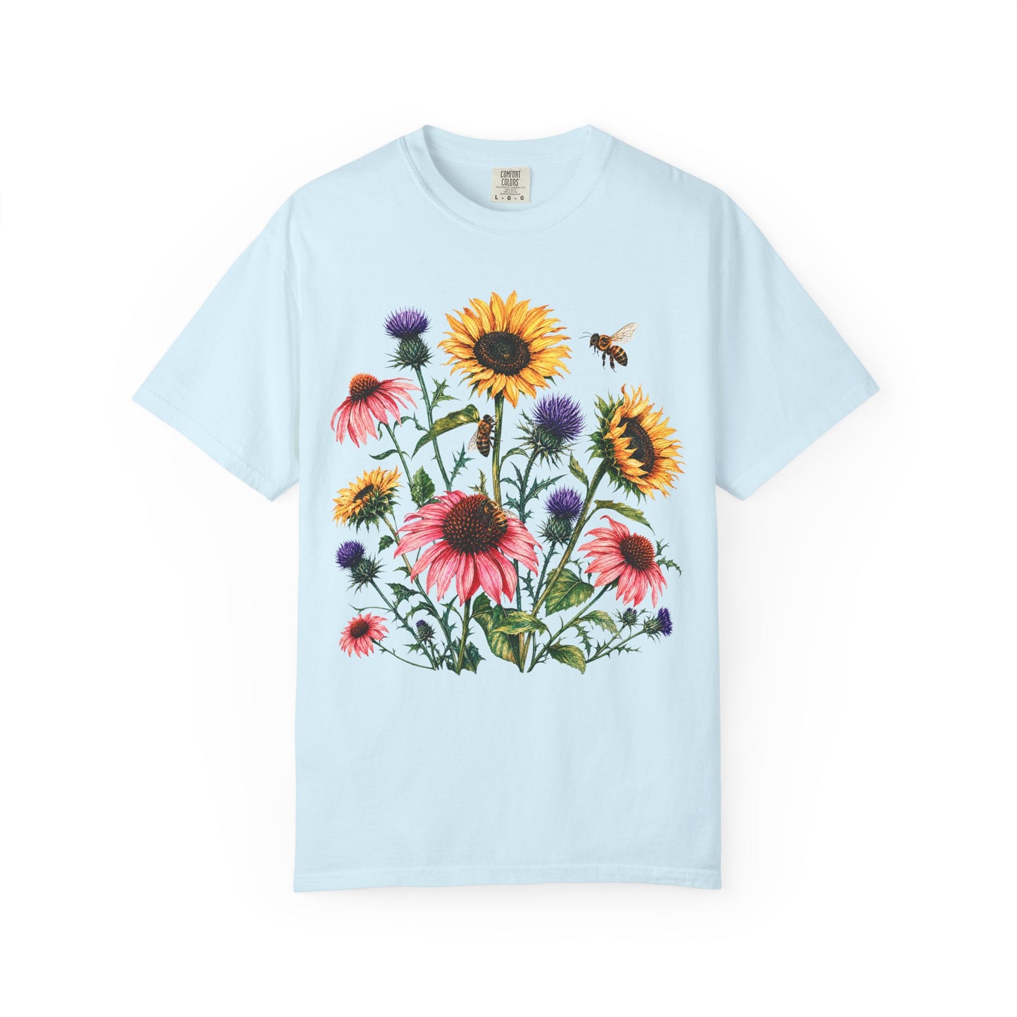 Wildflower Meadow Honeybee T-Shirt