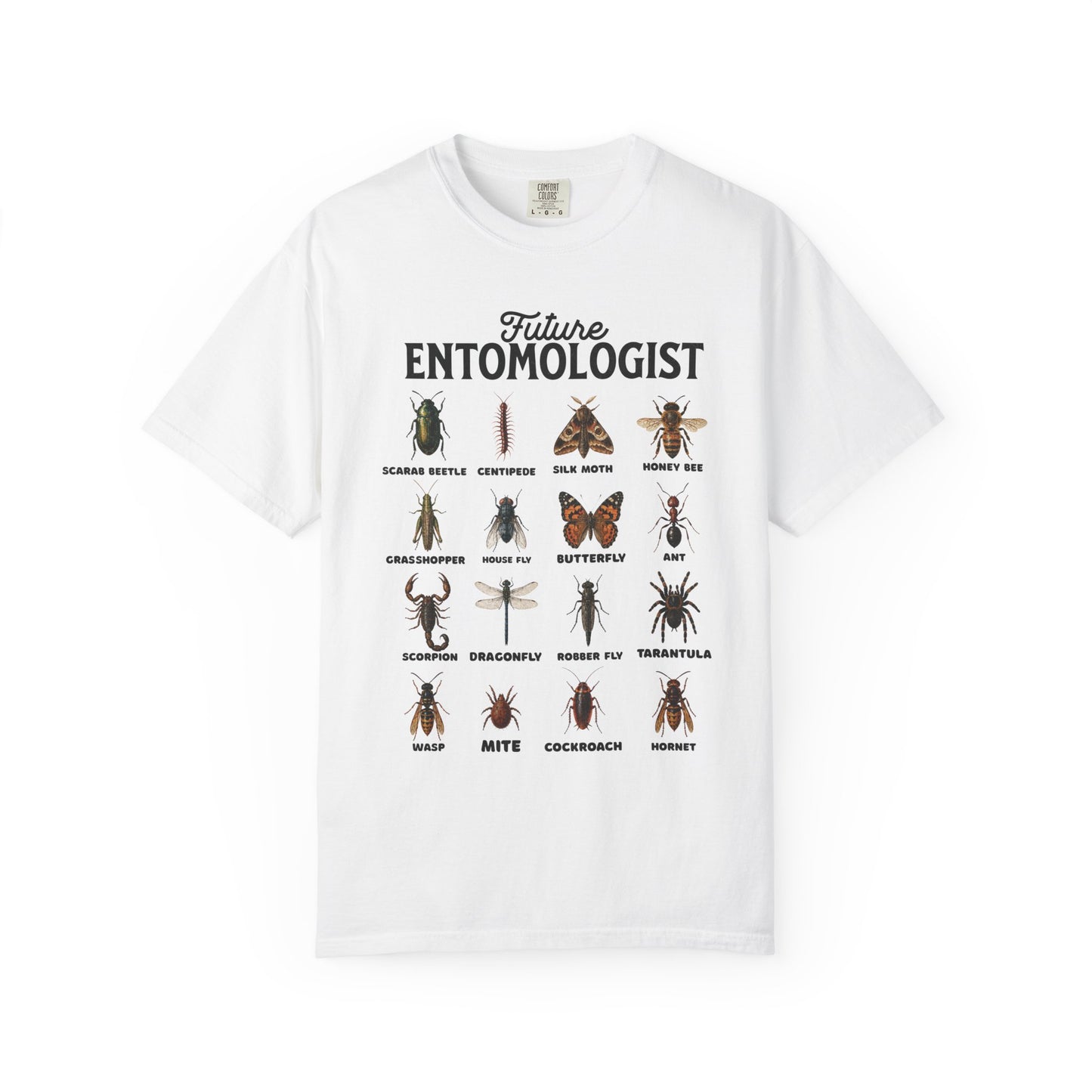 Future Entomologist Chart T-Shirt