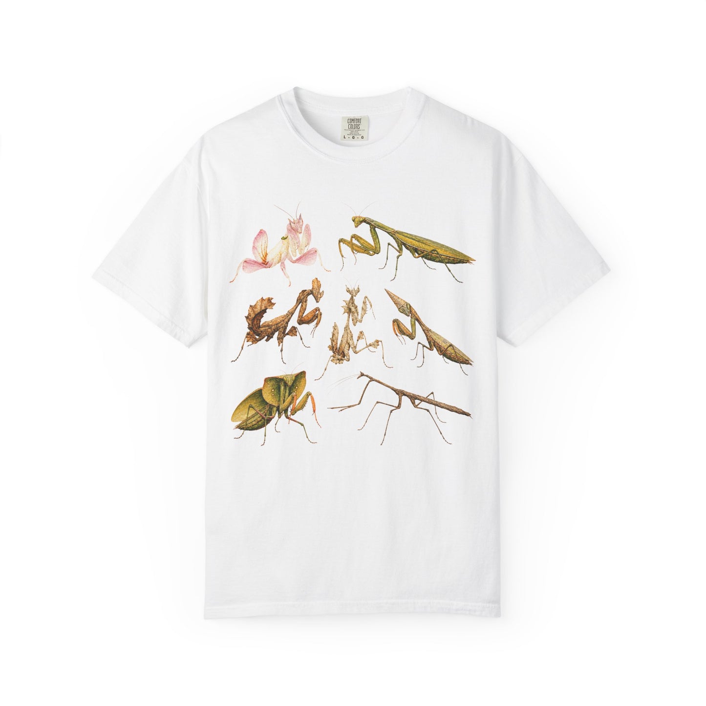 Watercolor Praying Mantis T-Shirt
