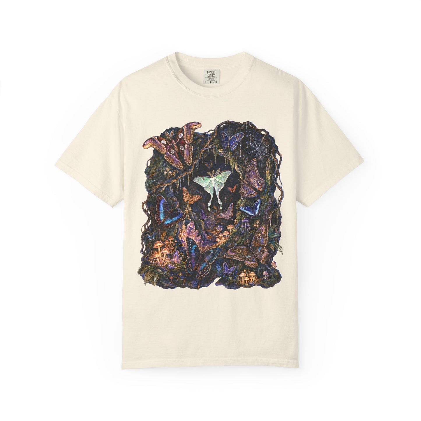 Midnight Moth Crystal Cave T-Shirt