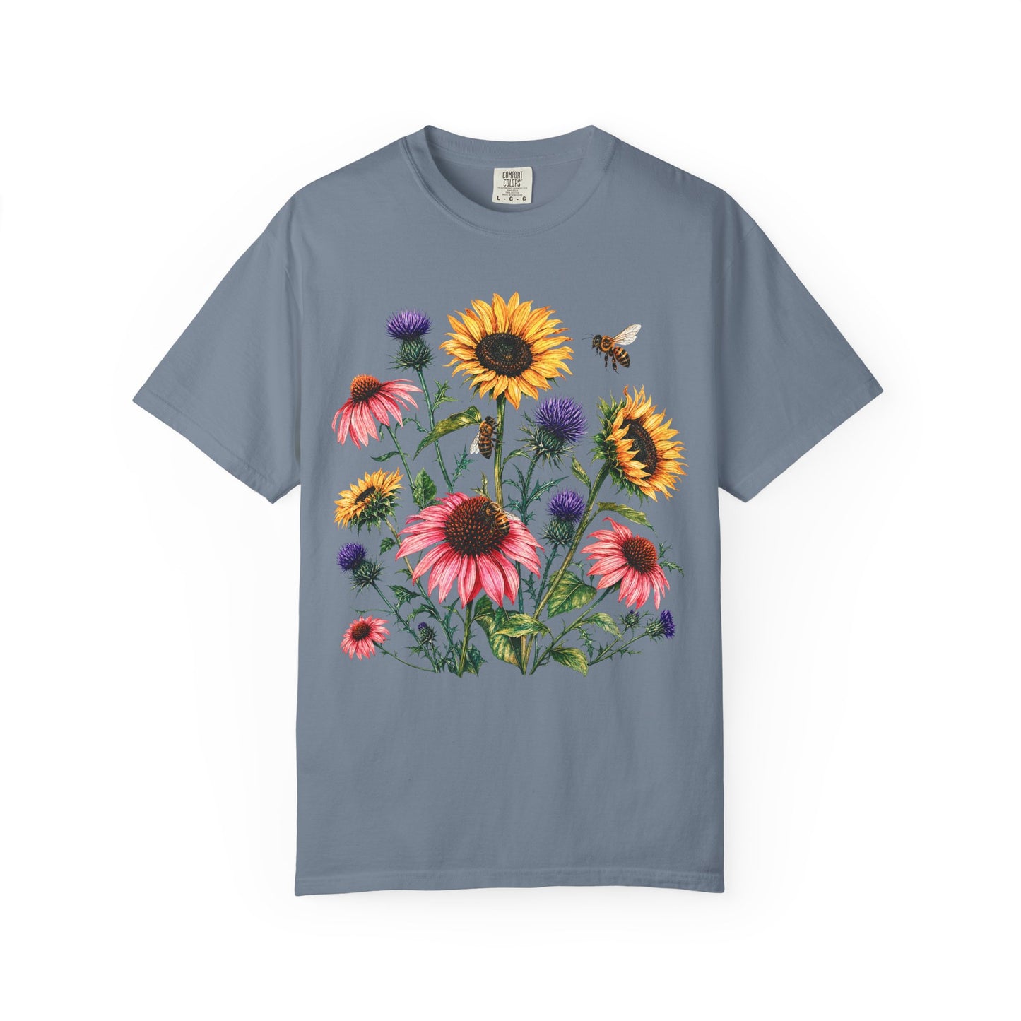 Wildflower Meadow Honeybee T-Shirt