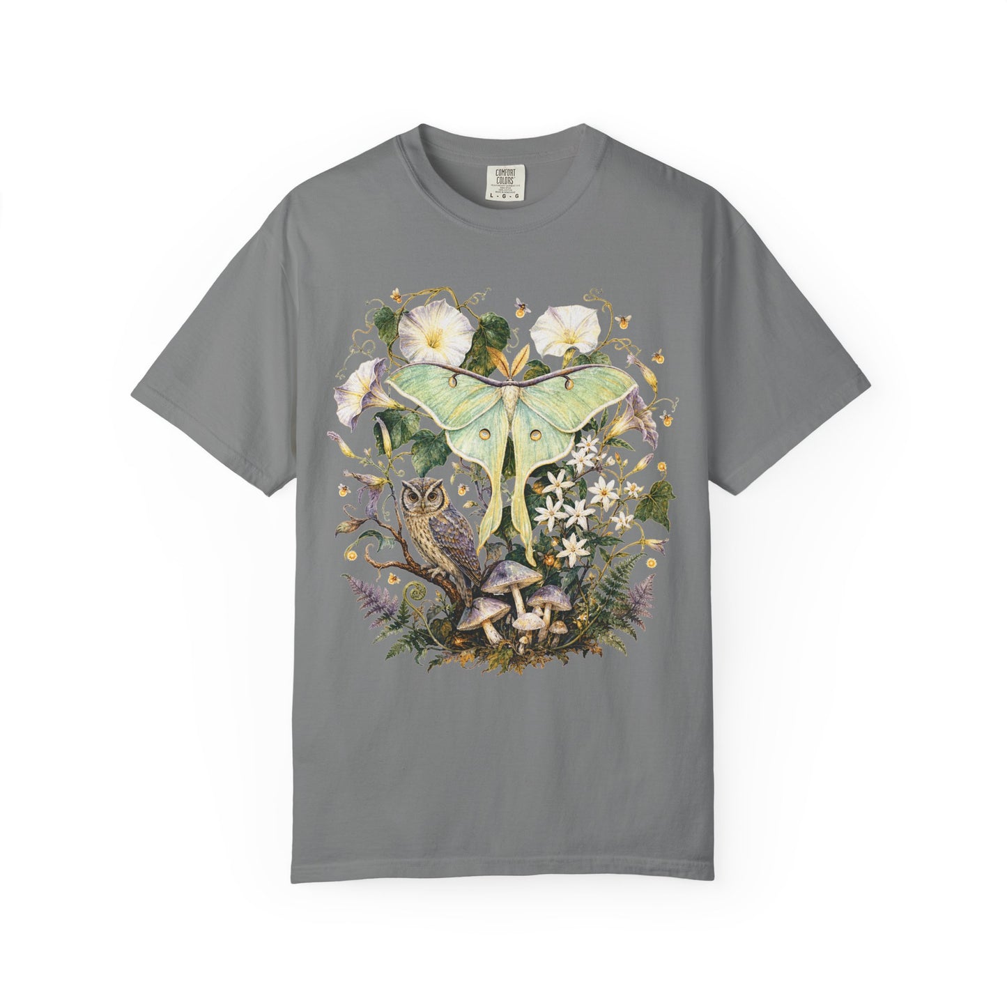 Vintage Luna Moth Woodland T-Shirt