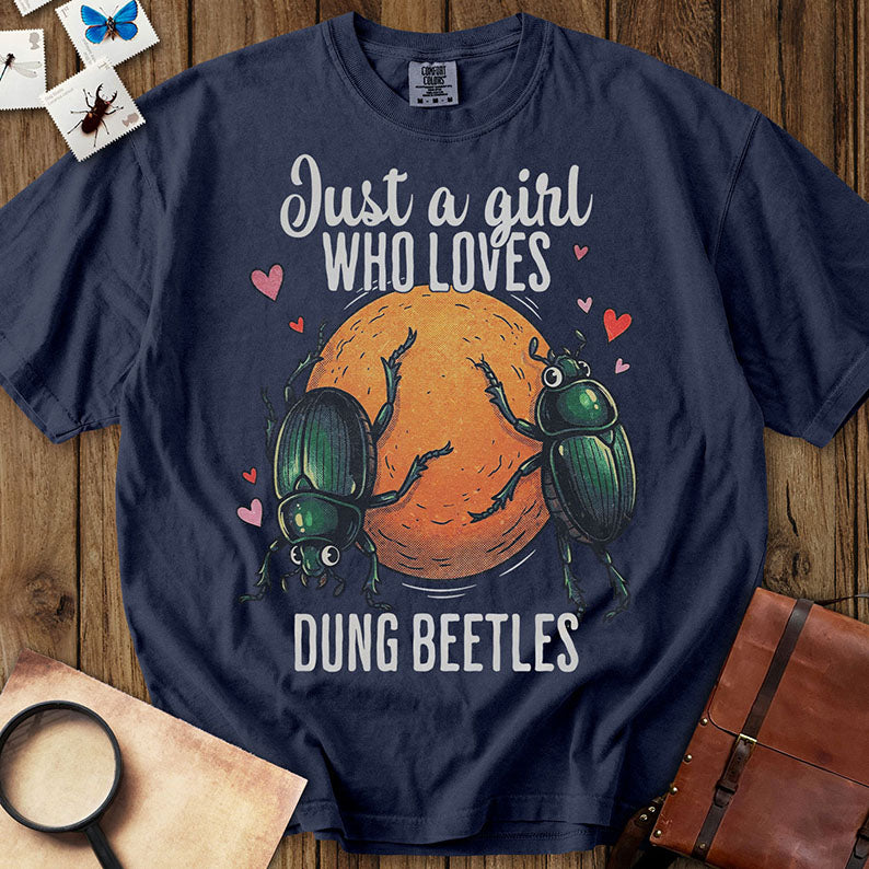 Dung Beetle Girl T-Shirt