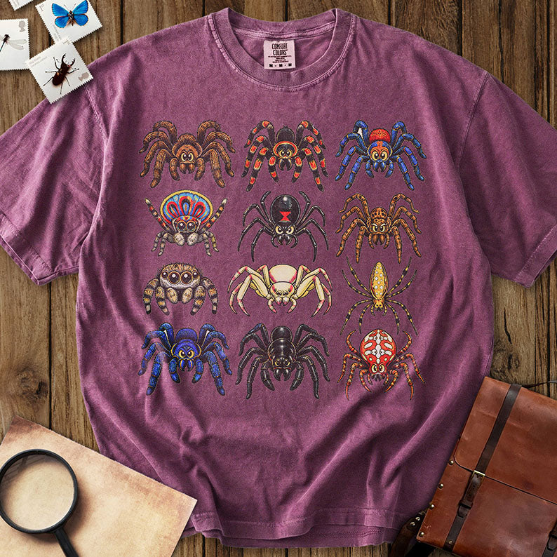 Vintage Spider Grid T-Shirt